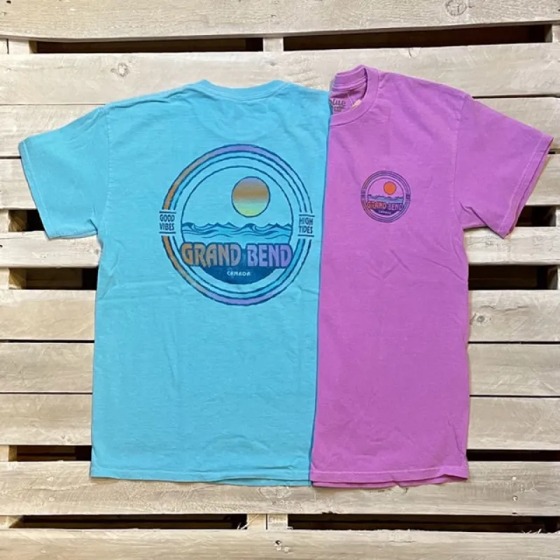 Grand Bend Souvenir Doozer Waves Short Sleeve Tee sold by Archie's Surf Shop