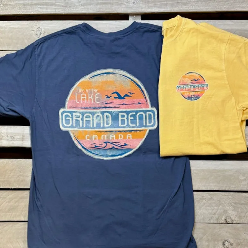 Grand Bend Souvenir Snuffles Wave Short Sleeve Tee sold by Archie's Surf Shop