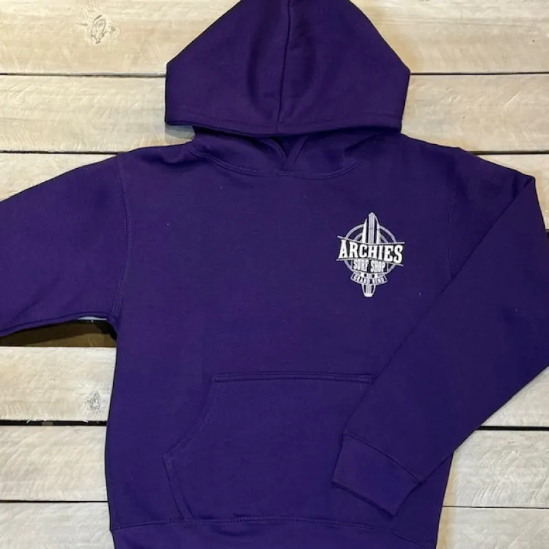 Archies Grand Bend Headliner Surfboard Youth Hoodie sold by Archie's Surf Shop