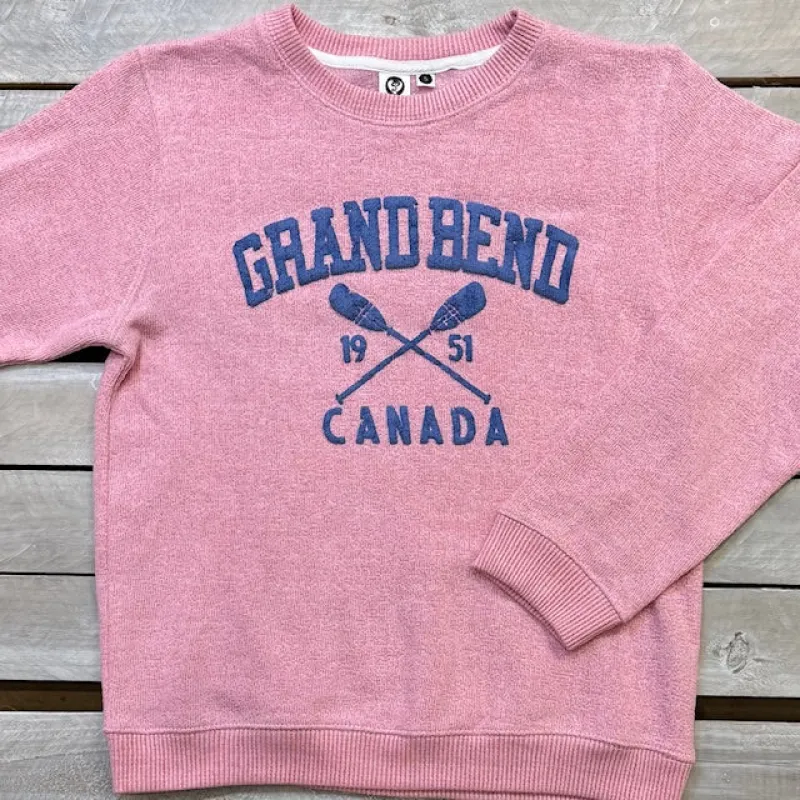 Grand Bend Souvenir Crossed Oars Puff Ink Ladies Nantucket Crew sold by Archie's Surf Shop