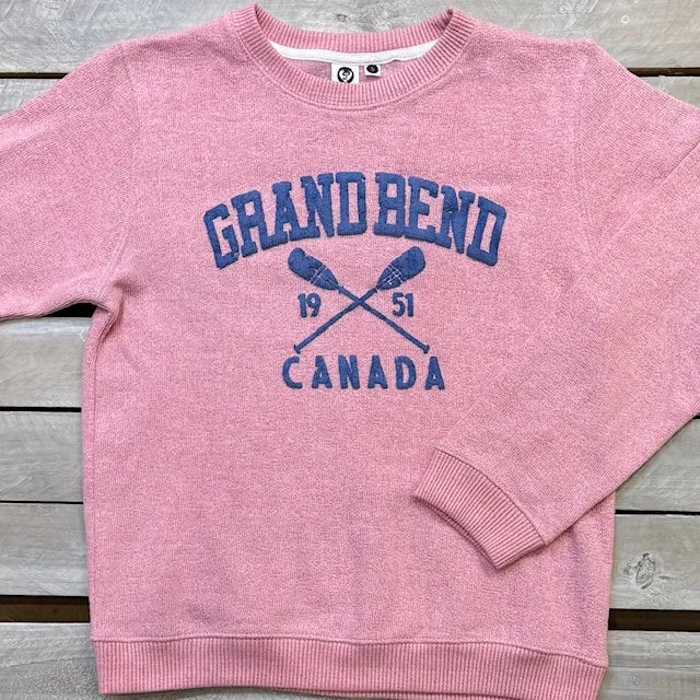 Grand Bend Souvenir Crossed Oars Puff Ink Ladies Nantucket Crew sold by Archie's Surf Shop