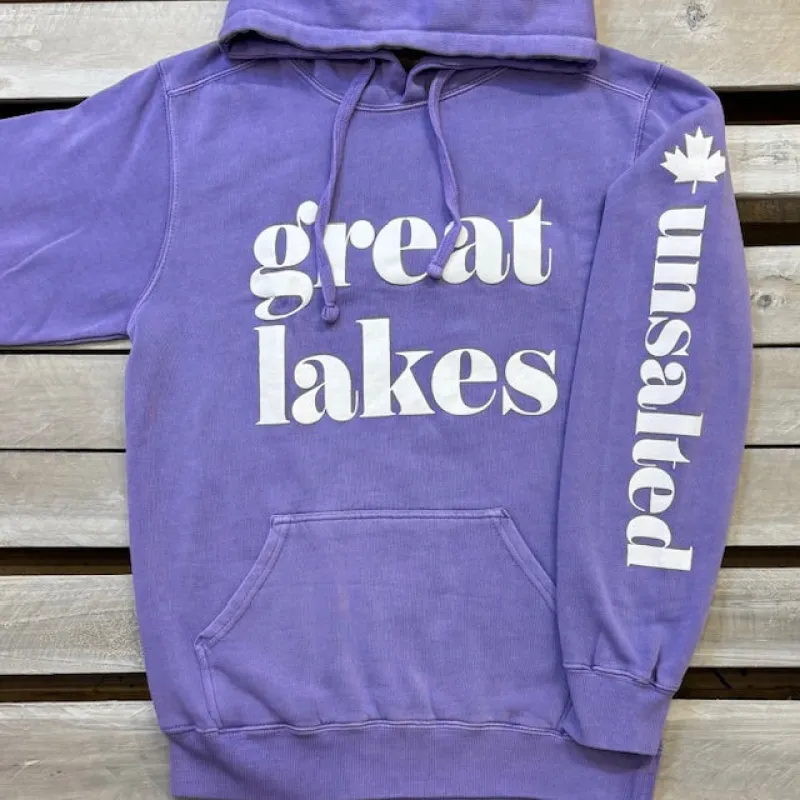 Great Lakes Classics Limited Edition Lower Case Collection Hoodie sold by Archie's Surf Shop