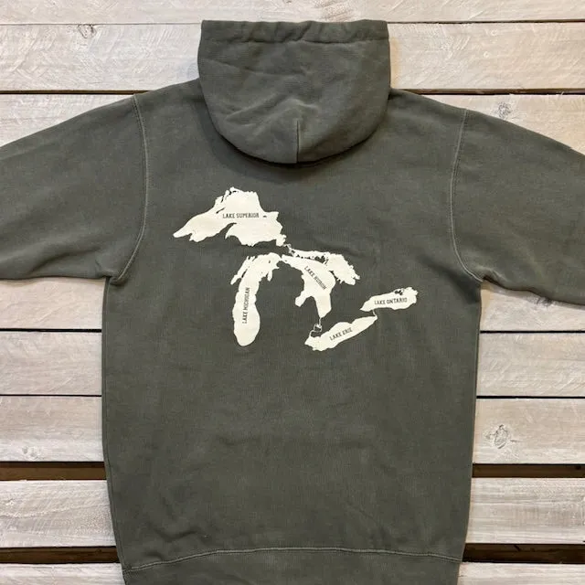 Great Lakes Classics Limited Edition Lower Case Collection Hoodie sold by Archie's Surf Shop product image thumbnail 2