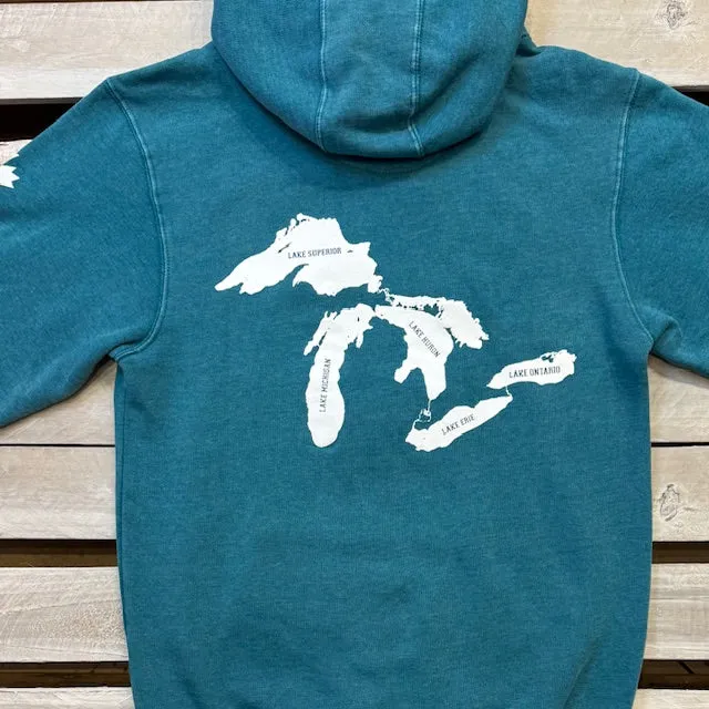 Great Lakes Classics Vintage Collection Hoodie sold by Archie's Surf Shop product image thumbnail 2