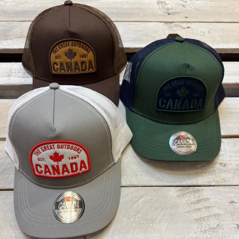 Canada Souvenir Trucker Ballcap sold by Archie's Surf Shop