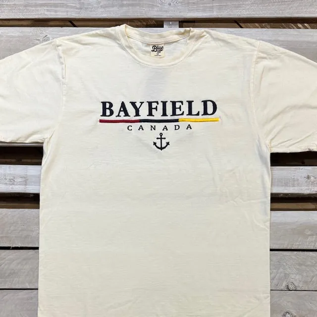 Bayfield Souvenir Hettinger Anchor Short Sleeve Tee sold by Archie's Surf Shop