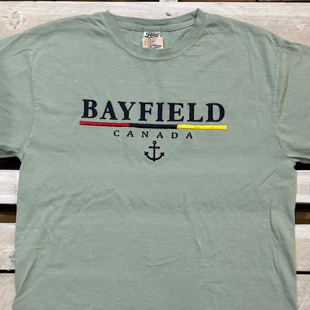 Bayfield Souvenir Hettinger Anchor Short Sleeve Tee sold by Archie's Surf Shop product image thumbnail 2