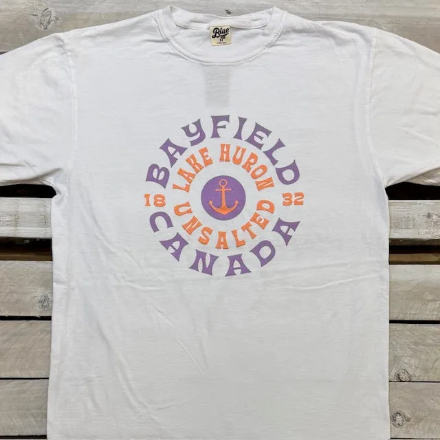 Bayfield Souvenir Salinity Anchor Puff Short Sleeve Tee sold by Archie's Surf Shop product image thumbnail 2