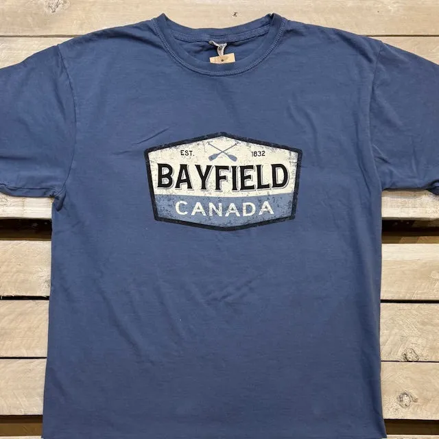 Bayfield Souvenir Turnshock Paddles Short Sleeve Tee sold by Archie's Surf Shop