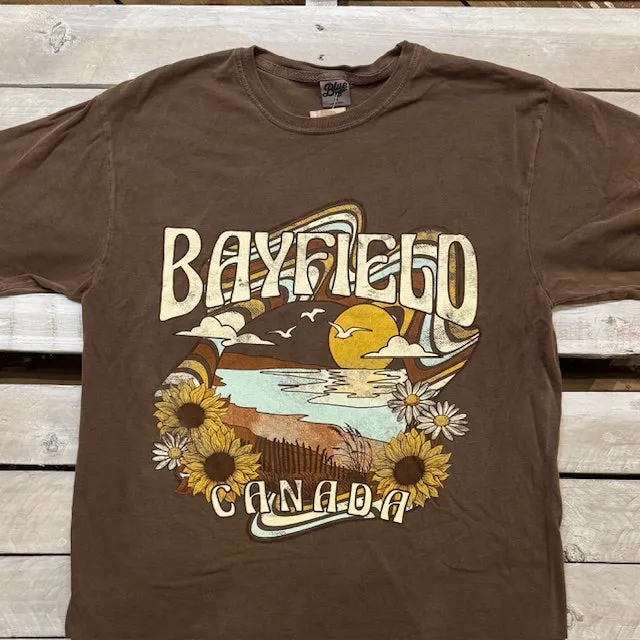 Bayfield Souvenir Autumn Road Short Sleeve Tee sold by Archie's Surf Shop