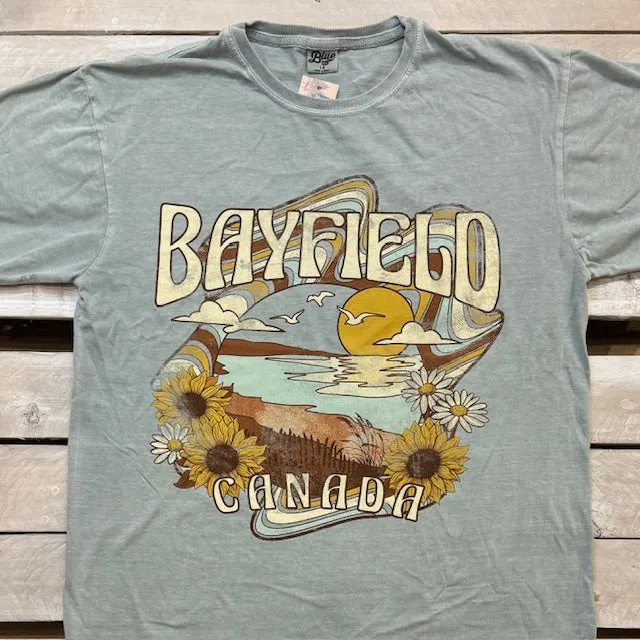 Bayfield Souvenir Autumn Road Short Sleeve Tee sold by Archie's Surf Shop product image thumbnail 2