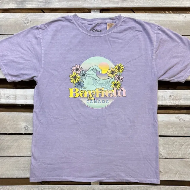 Bayfield Souvenir Alt Fragor Wave Short Sleeve Tee sold by Archie's Surf Shop product image thumbnail 2