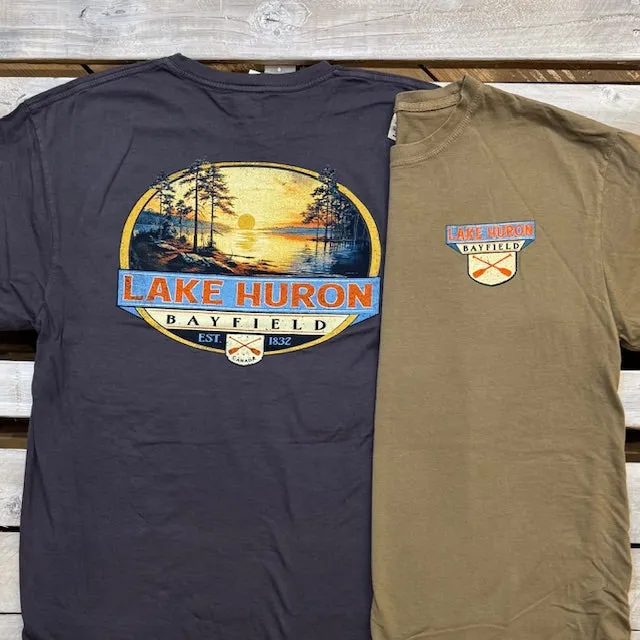Bayfield Souvenir Brawler Lake Short Sleeve Tee sold by Archie's Surf Shop product image thumbnail 2