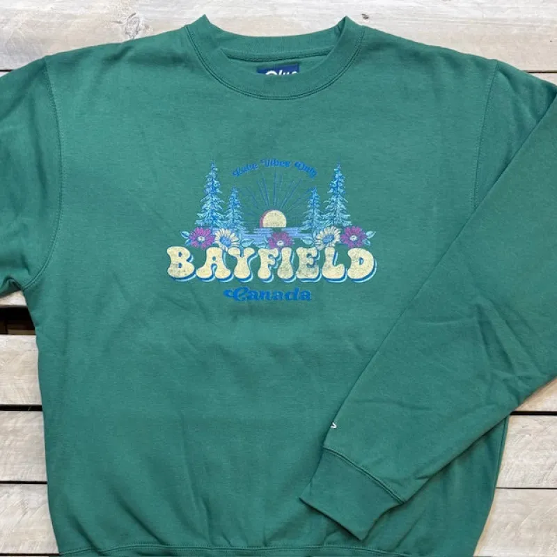 Bayfield Souvenir Skrewt Pines Crew Neck Fleece sold by Archie's Surf Shop