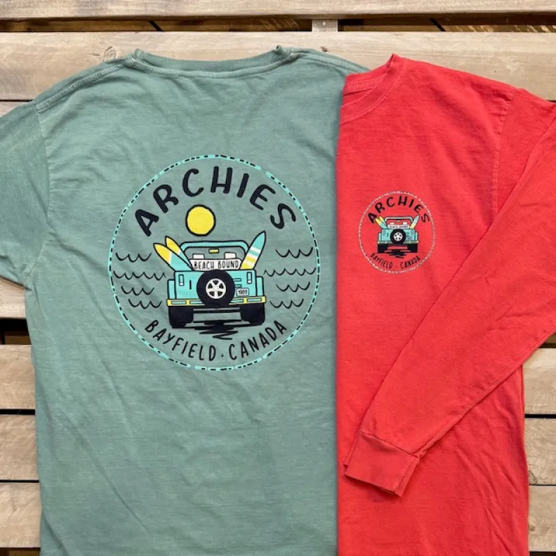 Archies Bayfield Concurrence Jeep Long Sleeve Tee sold by Archie's Surf Shop