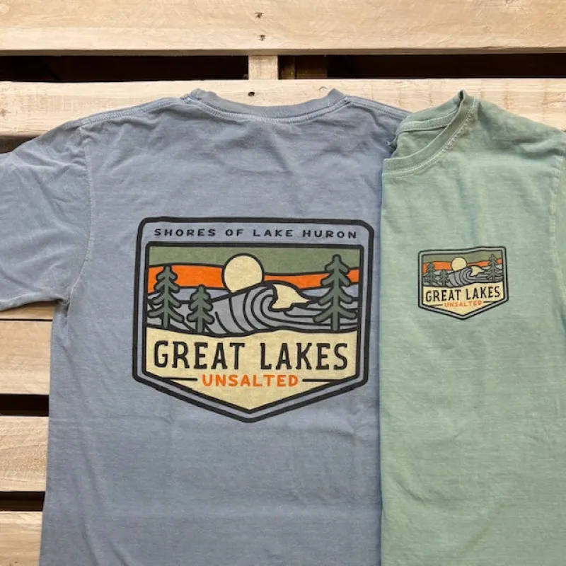 Great Lakes Dinnertime Beach Short Sleeve Tee sold by Archie's Surf Shop
