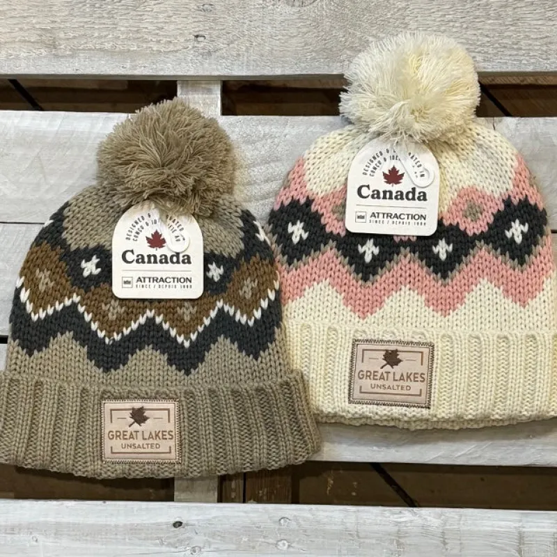 Great Lakes Pom Toque sold by Archie's Surf Shop