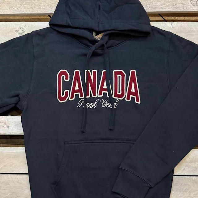 Grand Bend Souvenir Canada Felt Applique Hoodie sold by Archie's Surf Shop