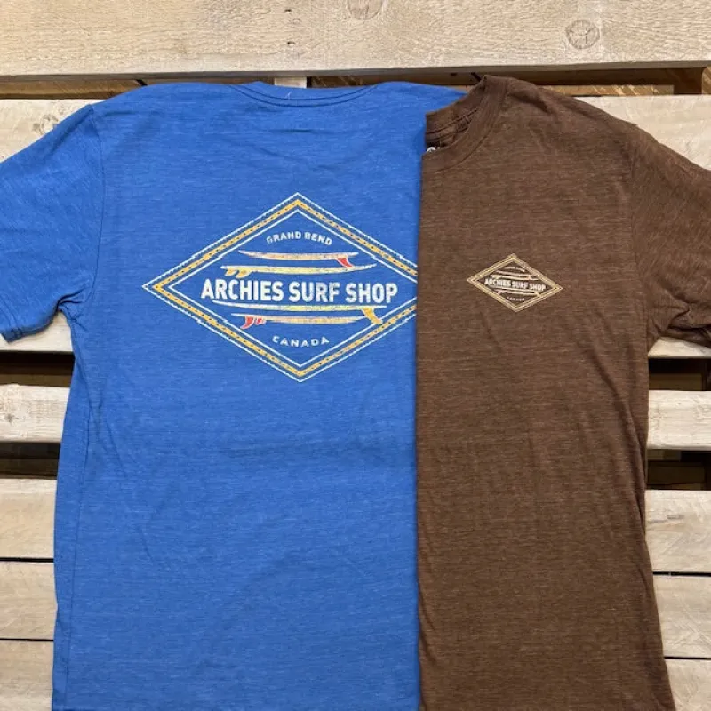 Archies Grand Bend Hamular Surfboards Short Sleeve Tee sold by Archie's Surf Shop