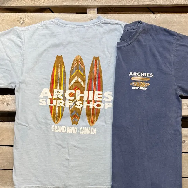 Archies Grand Bend Valley Field Short Sleeve Tee sold by Archie's Surf Shop