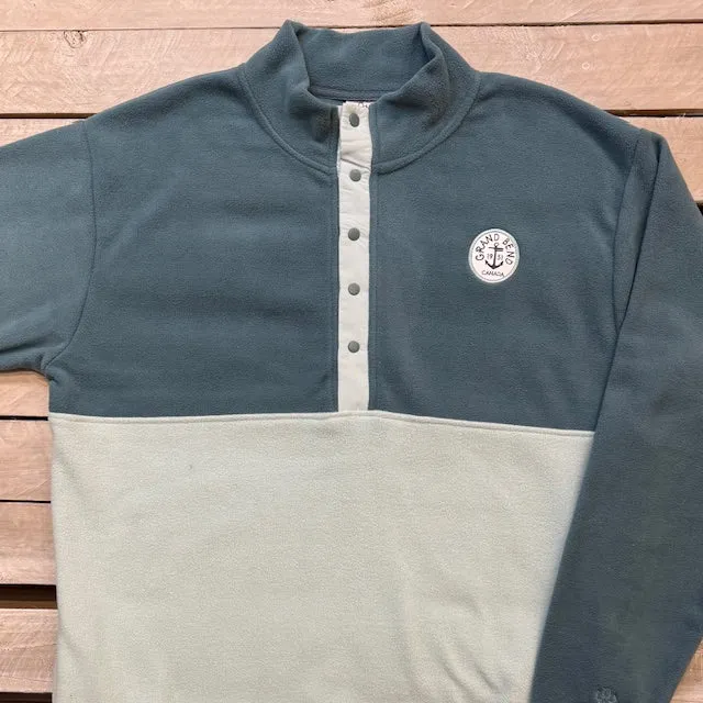 Grand Bend Souvenir Anchor Patch 1/4 Button Polar Fleece sold by Archie's Surf Shop product image thumbnail 2