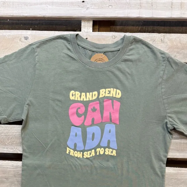 Grand Bend Souvenir Sea To Sea Short Sleeve Tee sold by Archie's Surf Shop