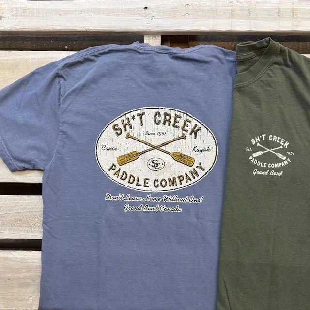 Grand Bend Souvenir Sh*t Creek Short Sleeve Tee sold by Archie's Surf Shop