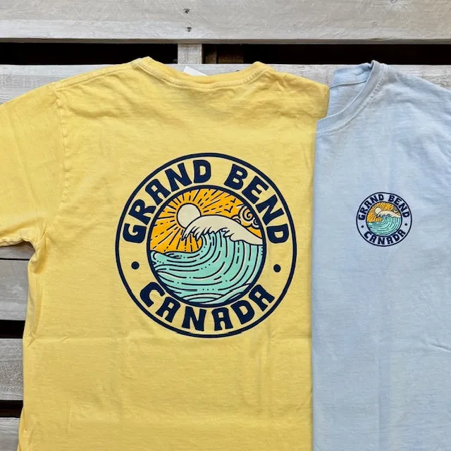 Grand Bend Souvenir Alt Fragor Wave Short Sleeve Tee sold by Archie's Surf Shop