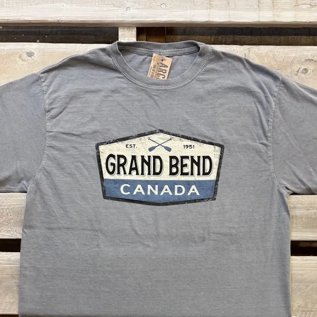 Grand Bend Souvenir Turnshock Paddles Short Sleeve Tee sold by Archie's Surf Shop