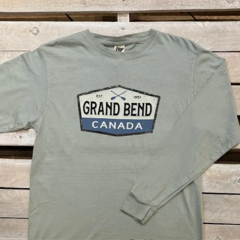 Grand Bend Souvenir Turnshock Paddles Long Sleeve Tee sold by Archie's Surf Shop