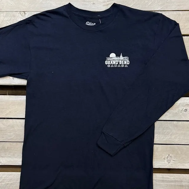Grand Bend Souvenir Odd Leg Sailboat Long Sleeve Tee sold by Archie's Surf Shop