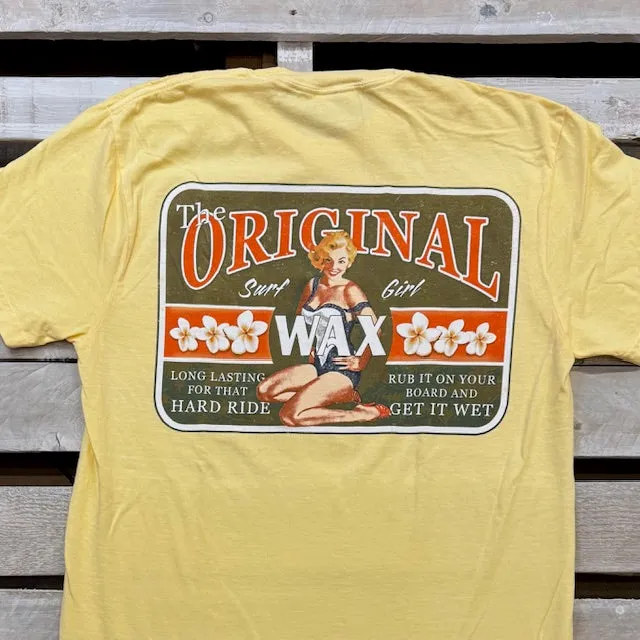 Grand Bend Souvenir Surf Girl Wax Short Sleeve Tee sold by Archie's Surf Shop