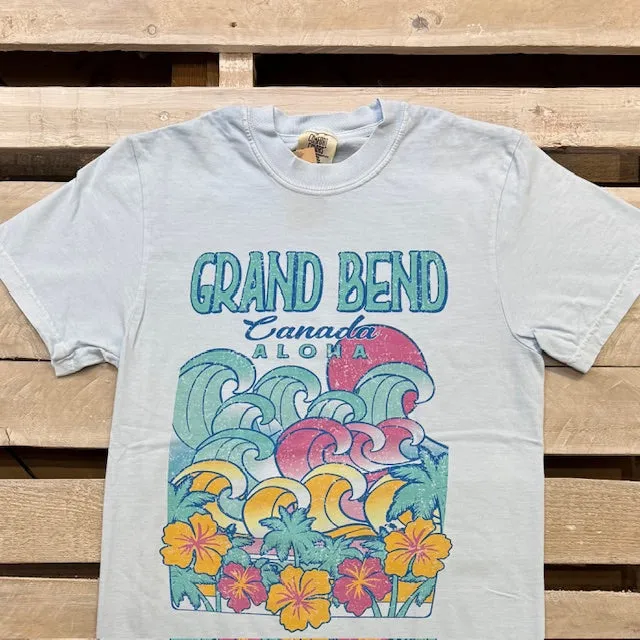 Grand Bend Souvenir Jilly Aloha Short Sleeve Tee sold by Archie's Surf Shop product image thumbnail 2