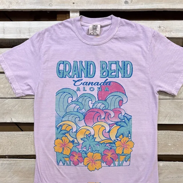 Grand Bend Souvenir Jilly Aloha Short Sleeve Tee sold by Archie's Surf Shop
