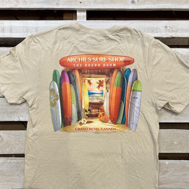 Archies Grand Bend Boardroom Short Sleeve Tee sold by Archie's Surf Shop