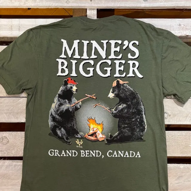 Grand Bend Souvenir Mine's Bigger Short Sleeve Tee sold by Archie's Surf Shop