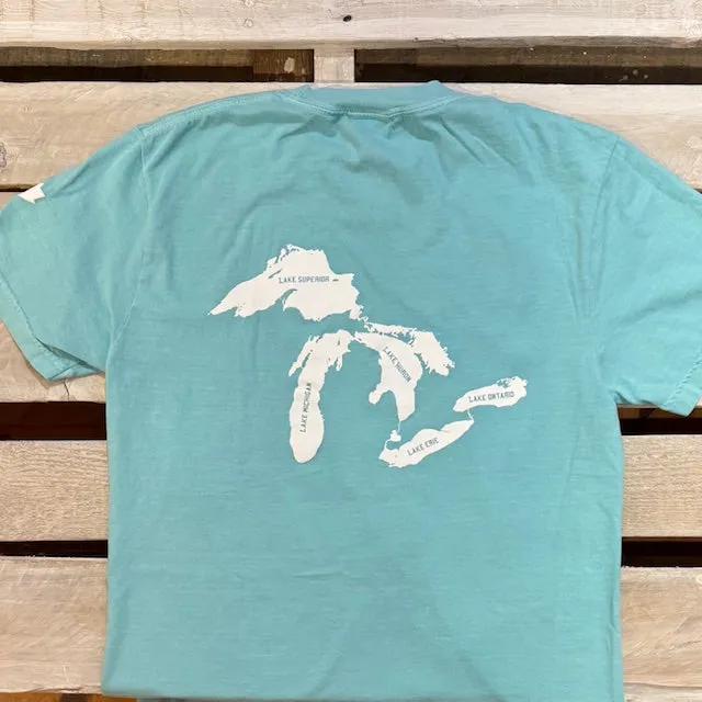 Great Lakes Classics Short Sleeve Tee sold by Archie's Surf Shop product image thumbnail 2