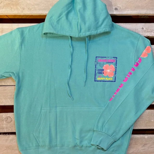 Grand Bend Souvenir Euro Stamp Hoodie sold by Archie's Surf Shop product image thumbnail 2