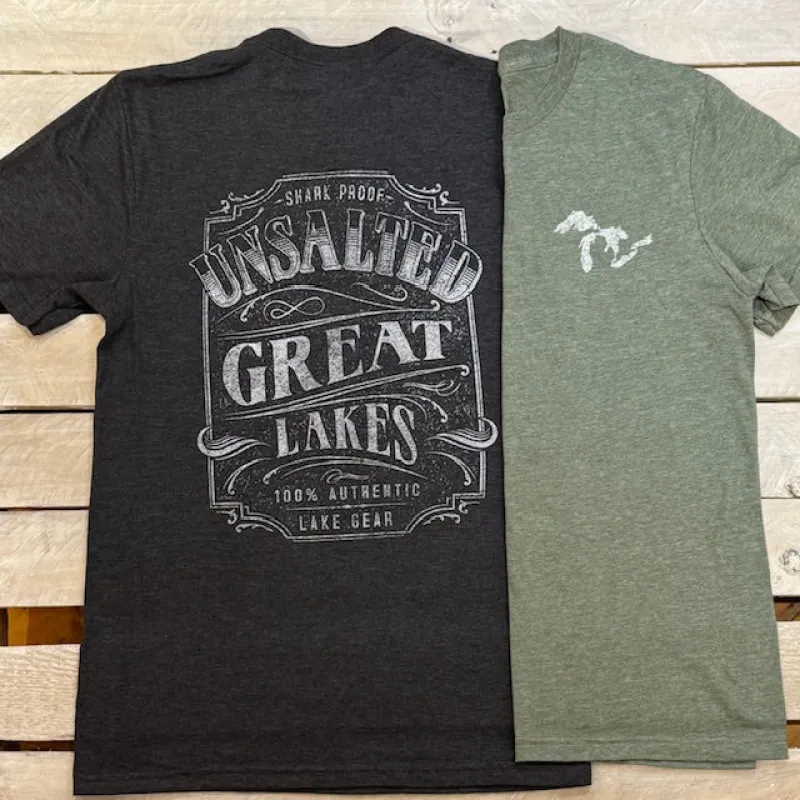 Great Lakes Aged Label Short Sleeve Tee sold by Archie's Surf Shop