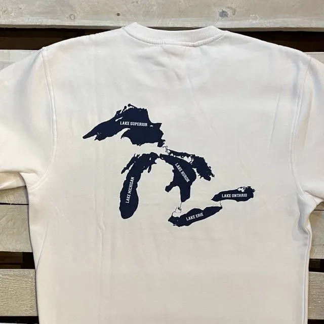 Great Lakes Classics Earth Collection Crew Neck Fleece sold by Archie's Surf Shop product image thumbnail 2