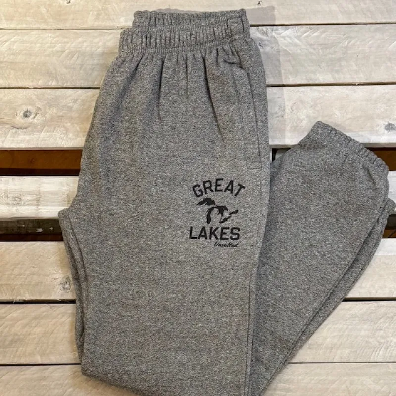 Great Lakes Marled Fleece Jogger Pants sold by Archie's Surf Shop