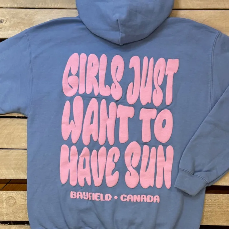 Archies Bayfield Girls Just Want Sun Puff Hoodie sold by Archie's Surf Shop