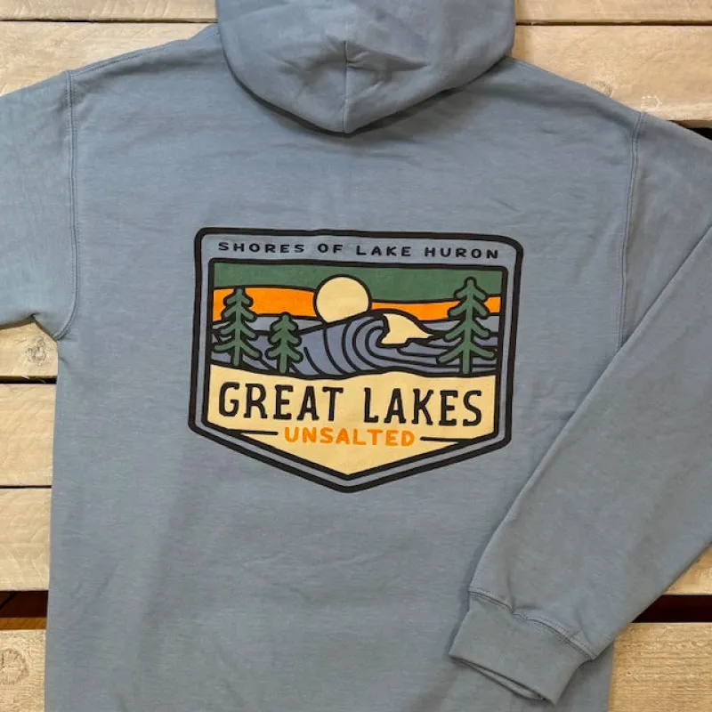 Great Lakes Scenic Dinnertime Hoodie sold by Archie's Surf Shop