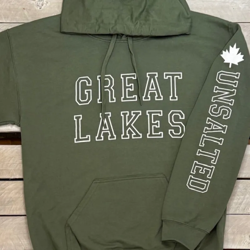 Great Lakes Classics Outline Collection Hoodie sold by Archie's Surf Shop