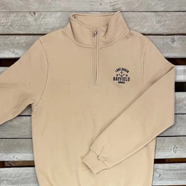 Bayfield Souvenir Lake Huron 1/4 Zip sold by Archie's Surf Shop product image thumbnail 2