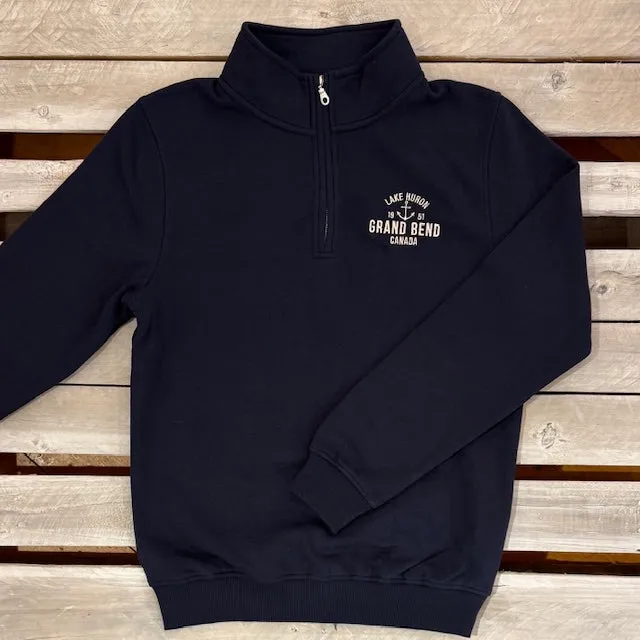 Grand Bend Souvenir Lake Huron 1/4 Zip sold by Archie's Surf Shop product image thumbnail 5