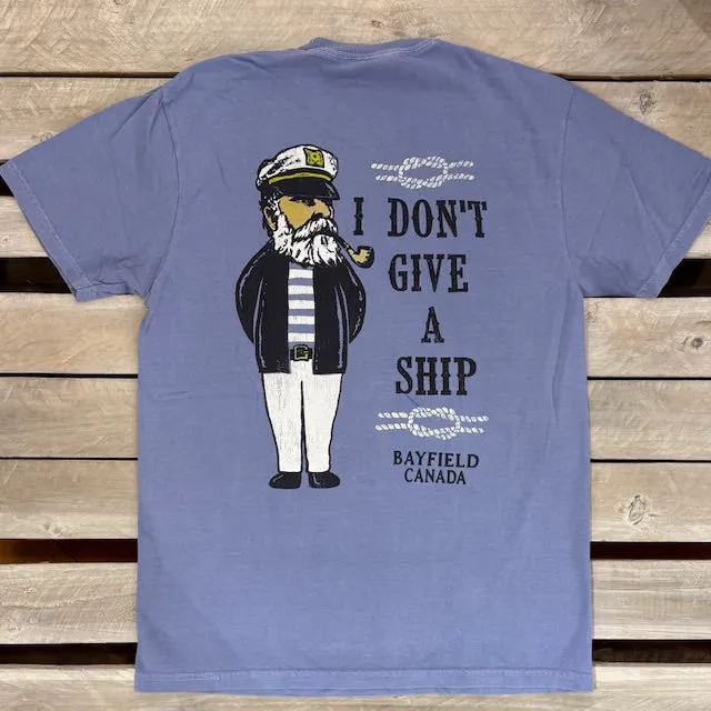 Bayfield Souvenir Don't Give A Ship Short Sleeve Tee sold by Archie's Surf Shop