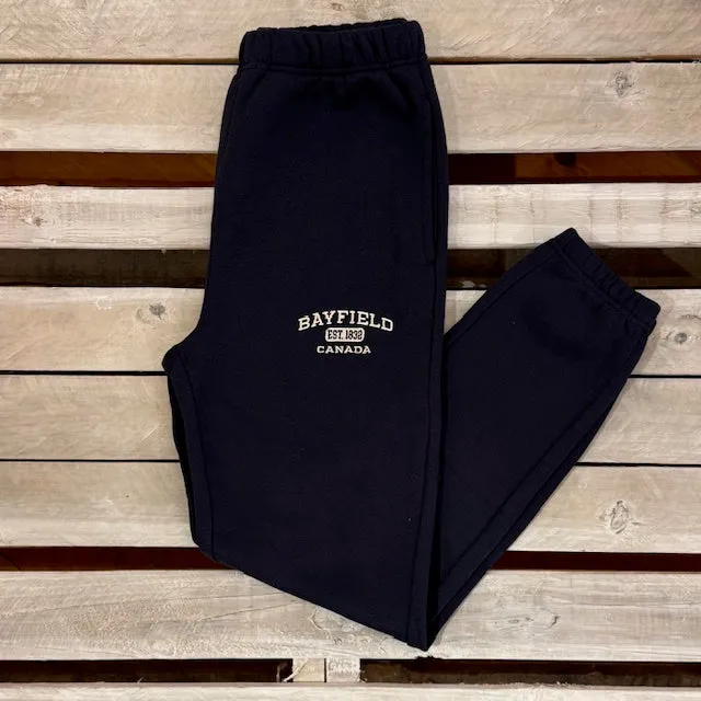 Bayfield Souvenir Pill Embroidery Fleece Jogger Pants sold by Archie's Surf Shop product image thumbnail 2