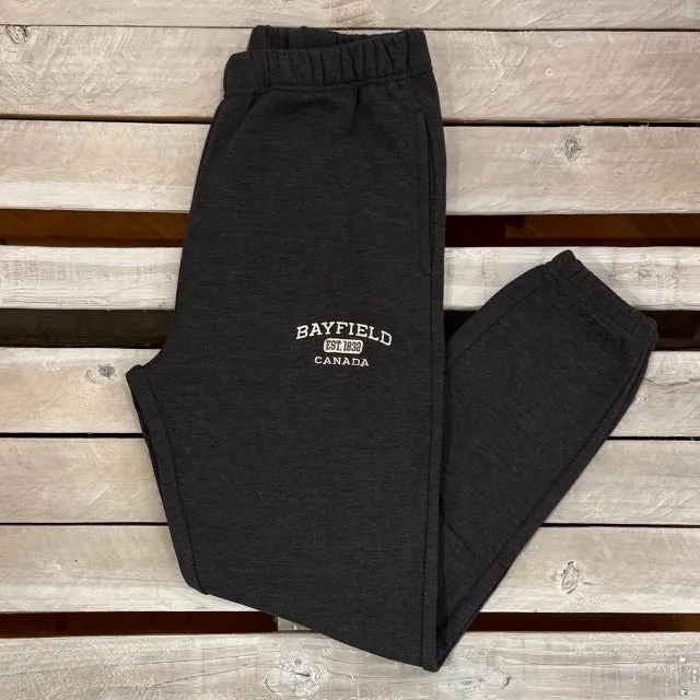 Bayfield Souvenir Pill Embroidery Fleece Jogger Pants sold by Archie's Surf Shop