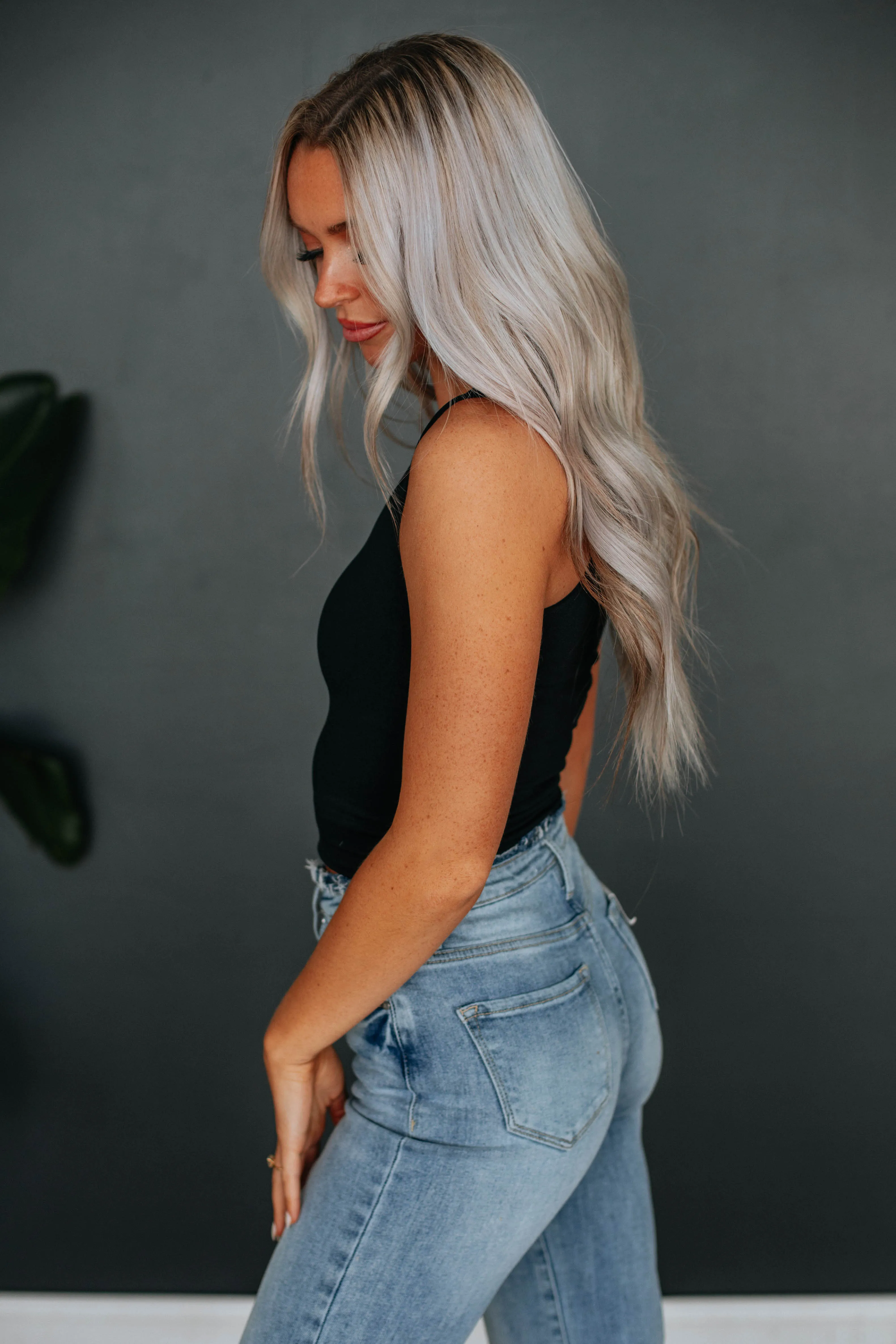 Jetson Seamless Tank - Black sold by Wild Oak Boutique product image thumbnail 4